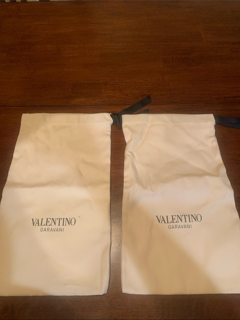 Two brand new authentic Valentino Garavani latest style hight quality shoe bags.